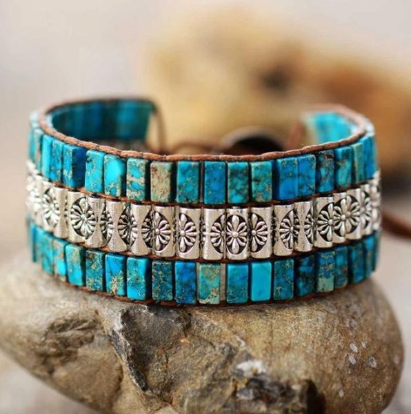 link, chain handmade wrap bracelet turquoises antique metal beads weaving statement wristband teengirls jewelry gifts for women men, Black
link, chain handmade wrap bracelet turquoises antique metal beads weaving statement wristband teengirls jewelry gifts for women men, Black