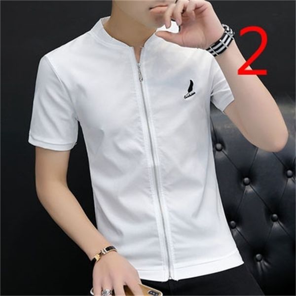 fashion stretch tight bottoming shirt round neck korean version of the slim tide youth short-sleeved t-shirt 210420, White;black
fashion stretch tight bottoming shirt round neck korean version of the slim tide youth short-sleeved t-shirt 210420, White;black