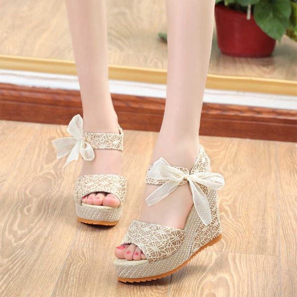2021 summer new fashion sandals party high heels lace casual slope heel women's shoes women sandals comfortable sandals y0721, Black
2021 summer new fashion sandals party high heels lace casual slope heel women's shoes women sandals comfortable sandals y0721, Black