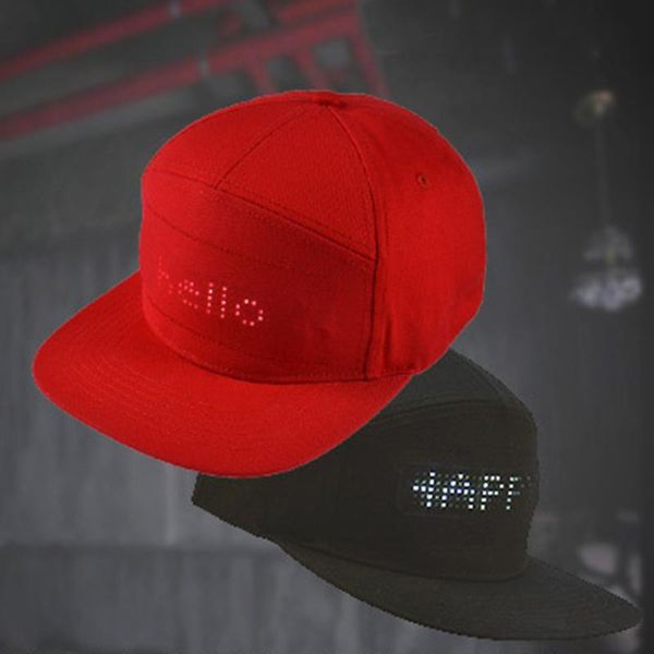hip hop party parade golf fishing cap led sports running hat programmable scrolling message display board baseball outdoor hats, Black;white
hip hop party parade golf fishing cap led sports running hat programmable scrolling message display board baseball outdoor hats, Black;white