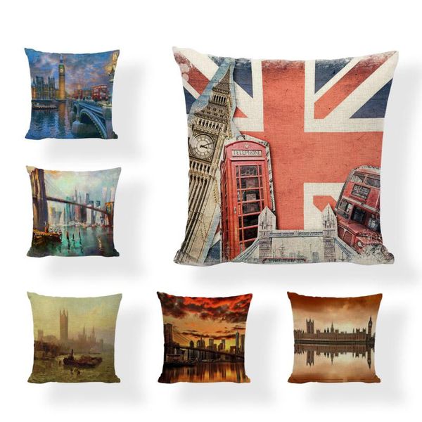 cushion/decorative pillow british style london big ben cushion cover red bus telephone booth living room office decoration the view of city
cushion/decorative pillow british style london big ben cushion cover red bus telephone booth living room office decoration the view of city