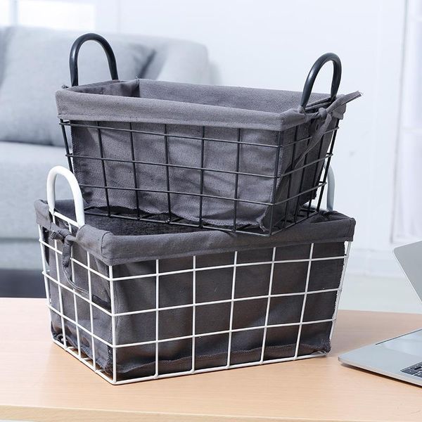 storage baskets cotton wrought iron basket fabric household frame box debris living room desktop
storage baskets cotton wrought iron basket fabric household frame box debris living room desktop