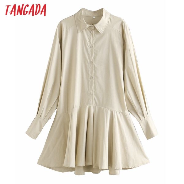 spring women solid shirt long sleeve ladies loose mini dress vestidos 3r3 210416, Black;gray
spring women solid shirt long sleeve ladies loose mini dress vestidos 3r3 210416, Black;gray