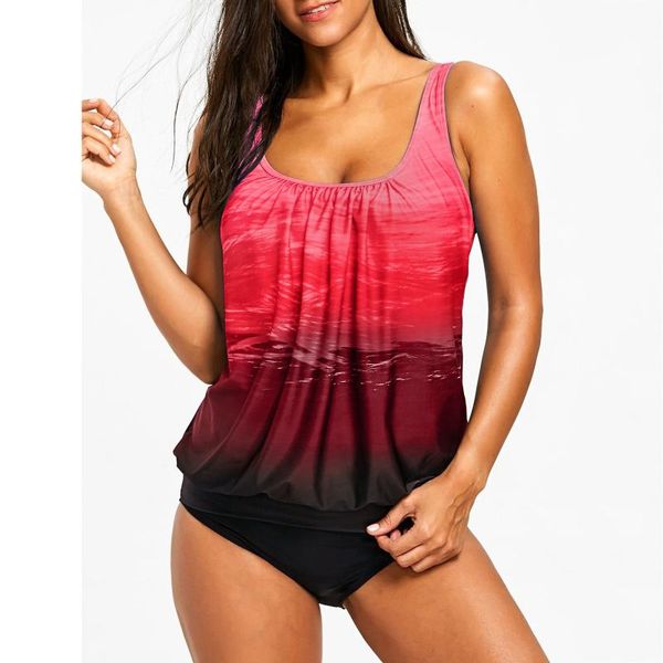 one-piece suits women two piece suit swimsuit tummy control gradient print sleeveless with shorts summer ladies bathing #g1
one-piece suits women two piece suit swimsuit tummy control gradient print sleeveless with shorts summer ladies bathing #g1
