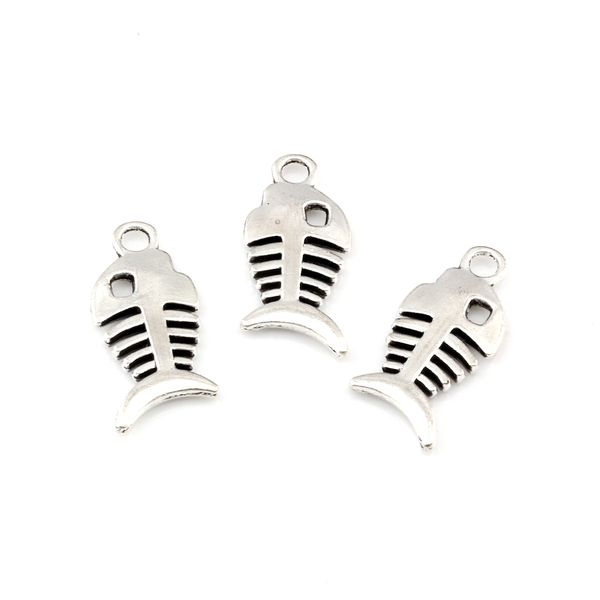 100pcs antique silver vintage fish bone charms pendants bracelet handmade diy jewelry crafts 11.8x24.5mm, Bronze;silver
100pcs antique silver vintage fish bone charms pendants bracelet handmade diy jewelry crafts 11.8x24.5mm, Bronze;silver