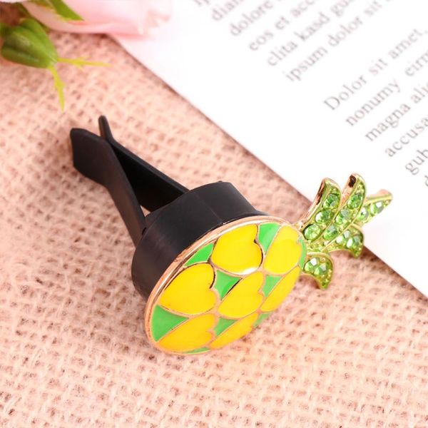 car air freshener rhinestone pineapple shape diffuser vent perfume clip sparkling auto decoration gift
car air freshener rhinestone pineapple shape diffuser vent perfume clip sparkling auto decoration gift