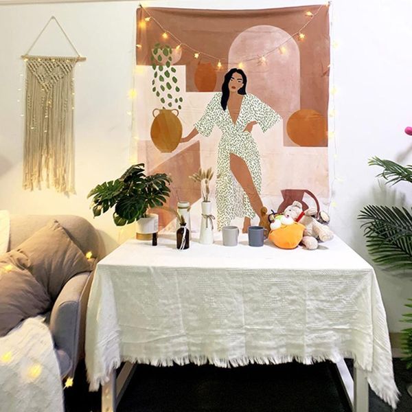 tapestries nordic style girl floral decoration background hanging cloth-room tapestry-home for swimming pool tapestry 
tapestries nordic style girl floral decoration background hanging cloth-room tapestry-home for swimming pool tapestry
