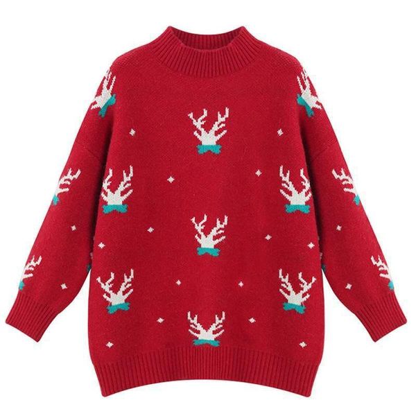 women's sweaters knitted for women winter warm christmas sweater female long sleeve deer clothes jumper pullovers dgh9, White;black
women's sweaters knitted for women winter warm christmas sweater female long sleeve deer clothes jumper pullovers dgh9, White;black