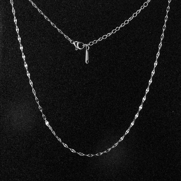 chains simple 316 stainless steel open link chain necklace for women silver color jewelry making 1 pcs
chains simple 316 stainless steel open link chain necklace for women silver color jewelry making 1 pcs