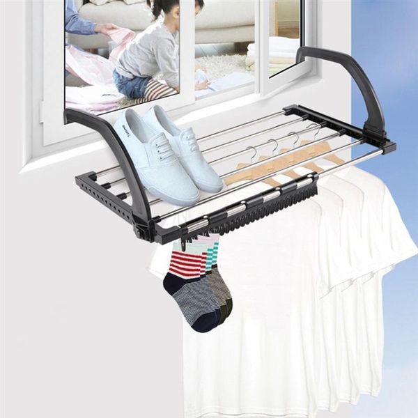hangers & racks stainless steel balcony drying shoe rack multi-function folding window diaper laundry clothes dryer indoor
hangers & racks stainless steel balcony drying shoe rack multi-function folding window diaper laundry clothes dryer indoor