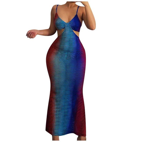 casual dresses hollow out sleeveless women summer long halter colorful print bandage slim boho maxi 2021, Black;gray
casual dresses hollow out sleeveless women summer long halter colorful print bandage slim boho maxi 2021, Black;gray