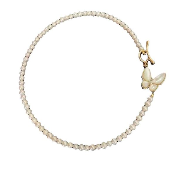 chains artificial farming real pearl necklace butterfly fritillary with 4-4.5 small beads freshwater tail ot buckle, Silver
chains artificial farming real pearl necklace butterfly fritillary with 4-4.5 small beads freshwater tail ot buckle, Silver