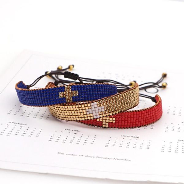 beaded, strands pure color cross retro ethnic bangle hand-woven rice bead couple bracelet jewelry for women 2021 paired bracelets couples, Black
beaded, strands pure color cross retro ethnic bangle hand-woven rice bead couple bracelet jewelry for women 2021 paired bracelets couples, Black