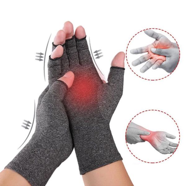 wrist support 1 pair elastic therapy compression gloves arthritis joint pain relief half finger cycling sport fitness, Black;red
wrist support 1 pair elastic therapy compression gloves arthritis joint pain relief half finger cycling sport fitness, Black;red