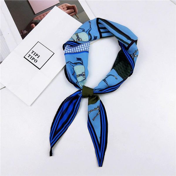scarves female joker leopard print triangle small scarf versatile chiffon head band ribbon women decoration 33*85cm kercheif, Blue;gray
scarves female joker leopard print triangle small scarf versatile chiffon head band ribbon women decoration 33*85cm kercheif, Blue;gray