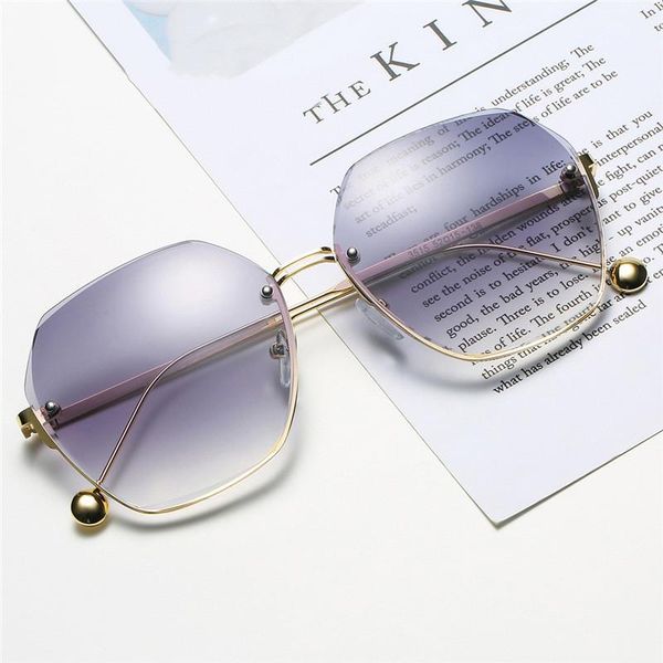 sunglasses oloey rimless women trimmed gradient color eyewear brand designer square glasses shades female driving uv400 oculos, White;black
sunglasses oloey rimless women trimmed gradient color eyewear brand designer square glasses shades female driving uv400 oculos, White;black