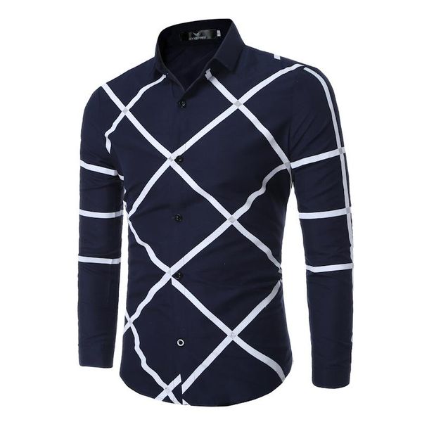 men's casual shirts korean style fashion print striped plain men shirt slim fit dress long sleeve turn-down collar camisa masculina, White;black
men's casual shirts korean style fashion print striped plain men shirt slim fit dress long sleeve turn-down collar camisa masculina, White;black