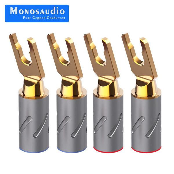 smart power plugs monosaudio s900 4pcs hifi audio y spade plug speaker terminal pure copper gold/rhodium plated available jack for
smart power plugs monosaudio s900 4pcs hifi audio y spade plug speaker terminal pure copper gold/rhodium plated available jack for