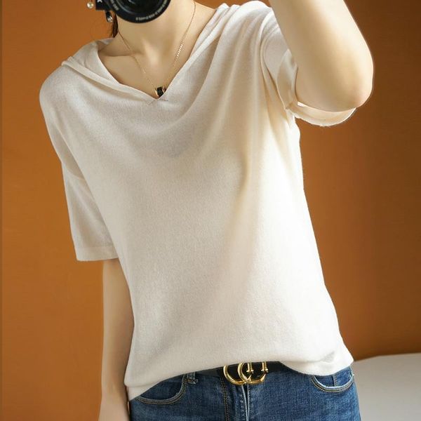 women's sweaters beliarst 2021 spring and summer knitted short-sleeved woman v-neck pullover fashion 3/4 sleeve sweater thin wool, White;black
women's sweaters beliarst 2021 spring and summer knitted short-sleeved woman v-neck pullover fashion 3/4 sleeve sweater thin wool, White;black