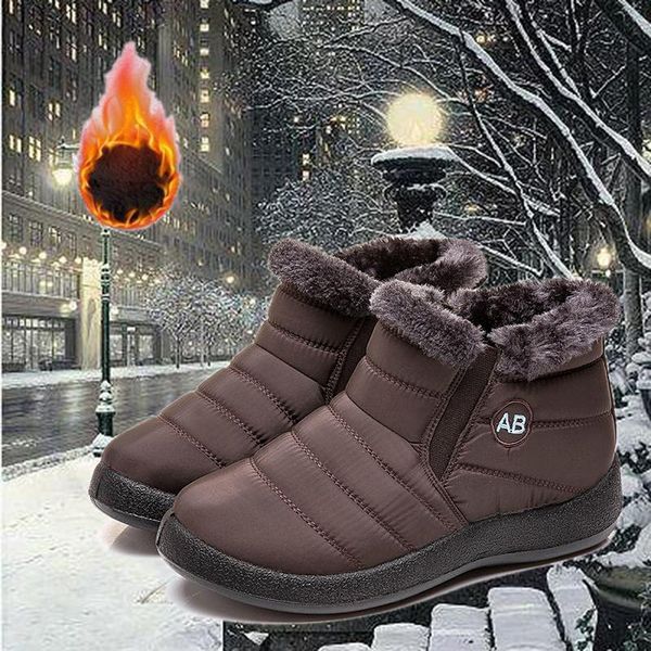boots snow women zip winter ladies platform warm fur suede wedge fashion ankle boot female comfort casual shoes plus size, Black 
boots snow women zip winter ladies platform warm fur suede wedge fashion ankle boot female comfort casual shoes plus size, Black