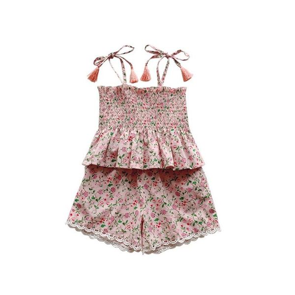 fshion summer girl's clothing sets 2pcs sun-shorts kids floral vest for 2-6 years baby girl clothes children's outfits, White
fshion summer girl's clothing sets 2pcs sun-shorts kids floral vest for 2-6 years baby girl clothes children's outfits, White