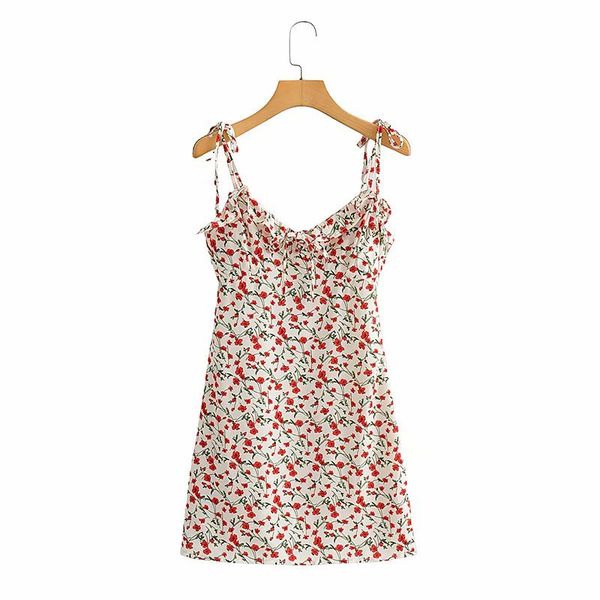 fashion floral collar women backless dress vintage waist sling sweet refreshing chic female mini dresses 210507, Black;gray
fashion floral collar women backless dress vintage waist sling sweet refreshing chic female mini dresses 210507, Black;gray