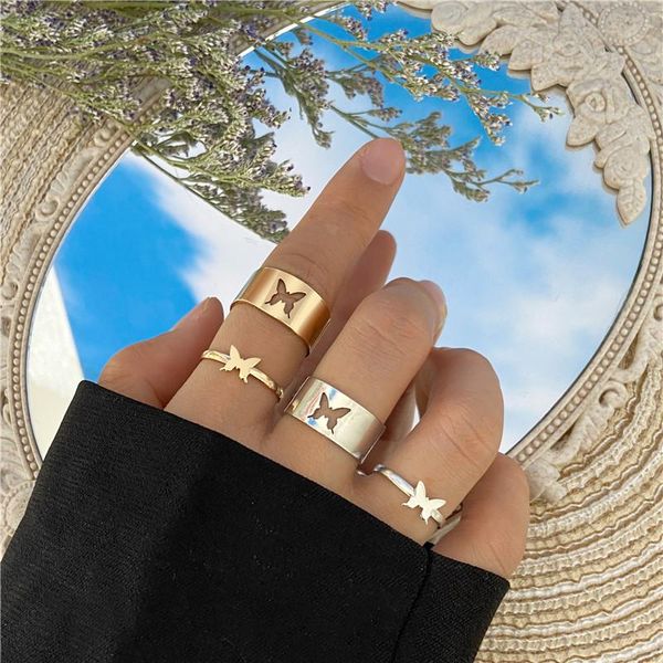 cluster rings modyle vintage star moon butterfly for women men lover couple ring set open cuff engagement wedding jewelry bague, Golden;silver
cluster rings modyle vintage star moon butterfly for women men lover couple ring set open cuff engagement wedding jewelry bague, Golden;silver