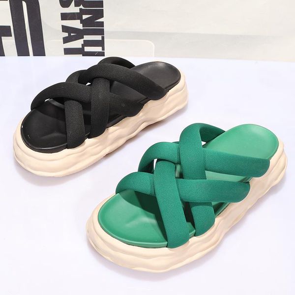 slippers summer women woman beach slides ladies outside fashion shoes girls footwear platform flats female soft brand, Black
slippers summer women woman beach slides ladies outside fashion shoes girls footwear platform flats female soft brand, Black