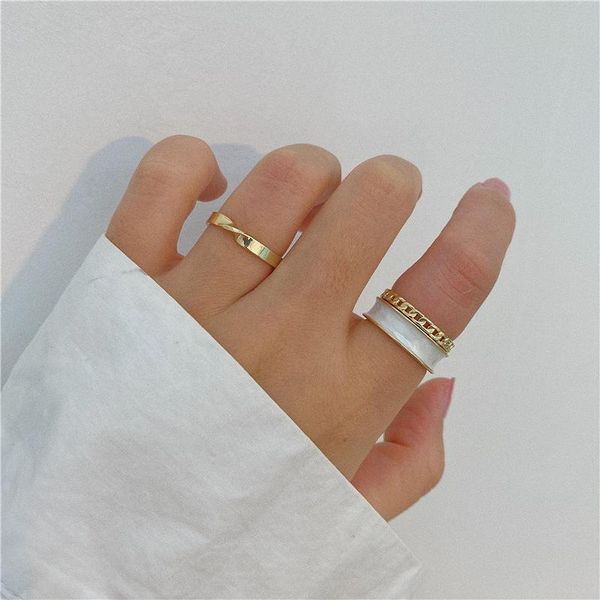wedding rings caraquet 3pcs/set retro geometric twist round metal gold silver color enamel open for women minimalism jewelry, Slivery;golden
wedding rings caraquet 3pcs/set retro geometric twist round metal gold silver color enamel open for women minimalism jewelry, Slivery;golden