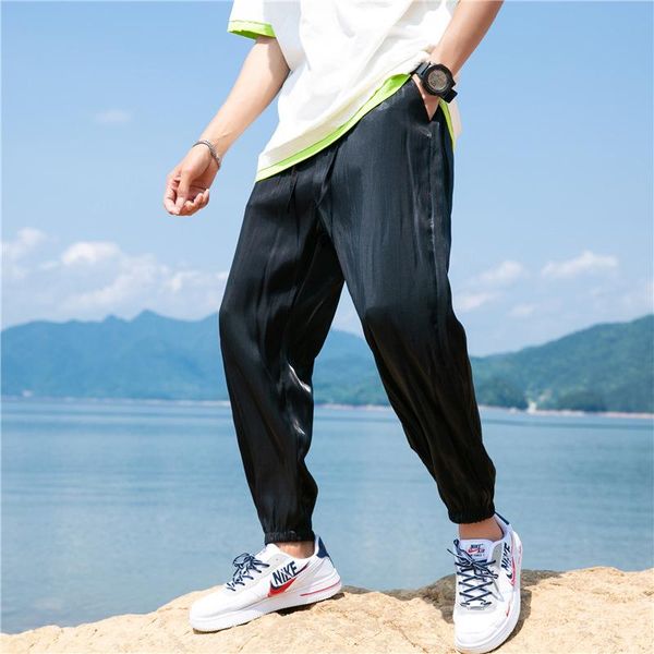 men's pants harem men and women elastic waist cropped trousers mens fashion jogger street quick-drying male female trouser, Black
men's pants harem men and women elastic waist cropped trousers mens fashion jogger street quick-drying male female trouser, Black