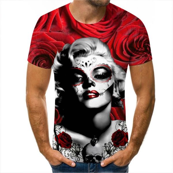 men's t-shirts summer movie character 3d printed t-shirt streetwear harajuku and women's personality casual, White;black
men's t-shirts summer movie character 3d printed t-shirt streetwear harajuku and women's personality casual, White;black