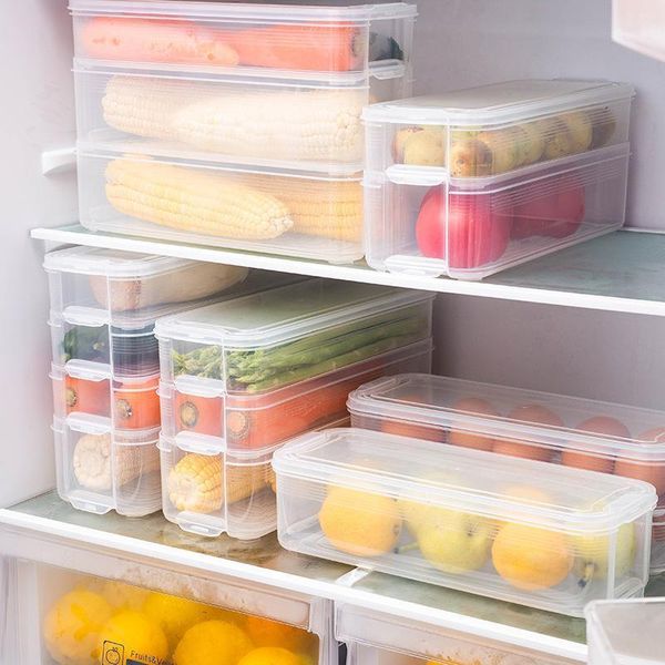rectangular fruit storage box organizer home refrigerator egg sealed fresh-keeping kitchen plastic container bottles & jars
rectangular fruit storage box organizer home refrigerator egg sealed fresh-keeping kitchen plastic container bottles & jars