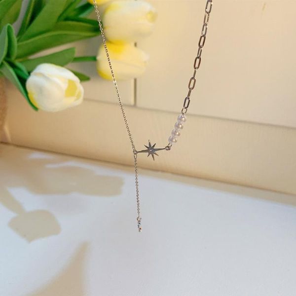 pendant necklaces pearl necklace female light luxury niche clavicle chain ins style fashion lady, Silver
pendant necklaces pearl necklace female light luxury niche clavicle chain ins style fashion lady, Silver