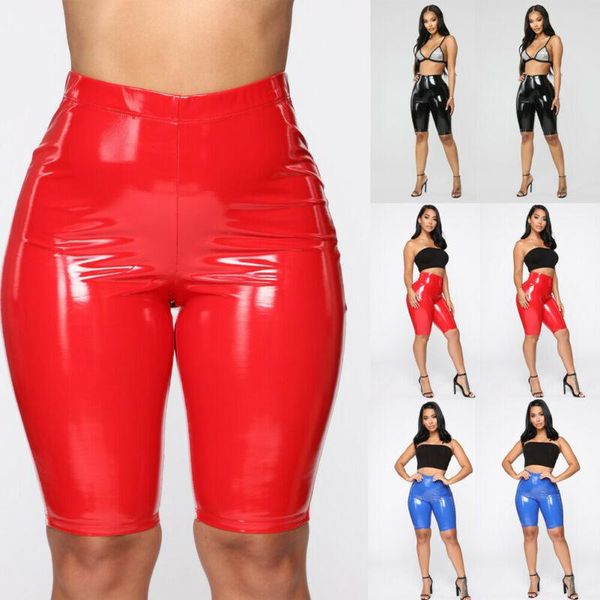 yoga outfits high elasticity pu leather solid skinny shorts women fashion short, White;red
yoga outfits high elasticity pu leather solid skinny shorts women fashion short, White;red