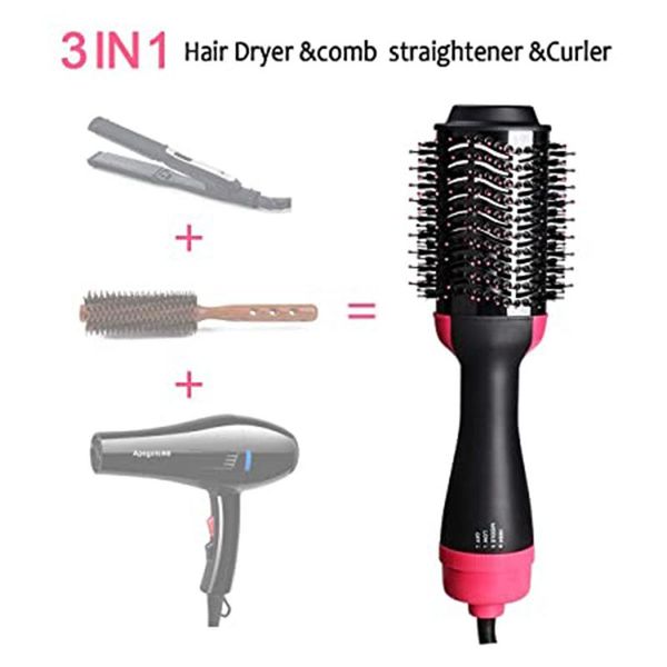 hair dryers air brush rotating multifunctional one step dryer big round blow straighhtener curler comb
hair dryers air brush rotating multifunctional one step dryer big round blow straighhtener curler comb
