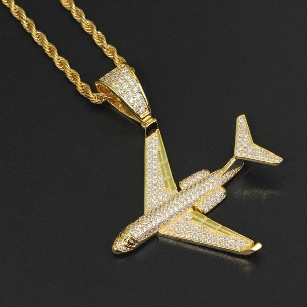 pendant necklaces fashion charm hip hop iced out airplane pave setting cubic zirconia necklace jewelry gifts for women men, Silver
pendant necklaces fashion charm hip hop iced out airplane pave setting cubic zirconia necklace jewelry gifts for women men, Silver
