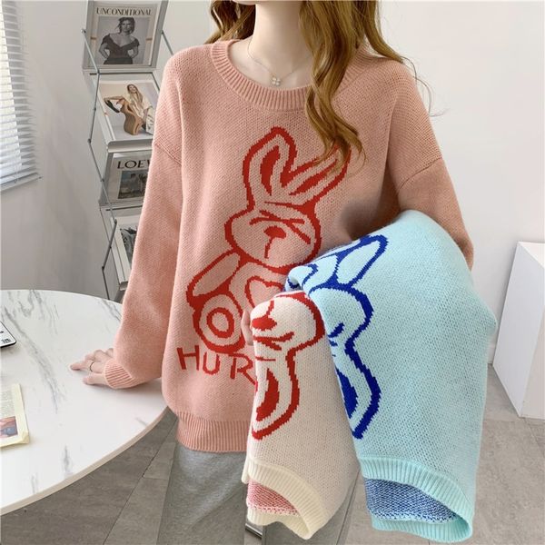 women's sweaters sweater autumn print loose mesh cute bunny oversized women's clothes lkev, White;black
women's sweaters sweater autumn print loose mesh cute bunny oversized women's clothes lkev, White;black