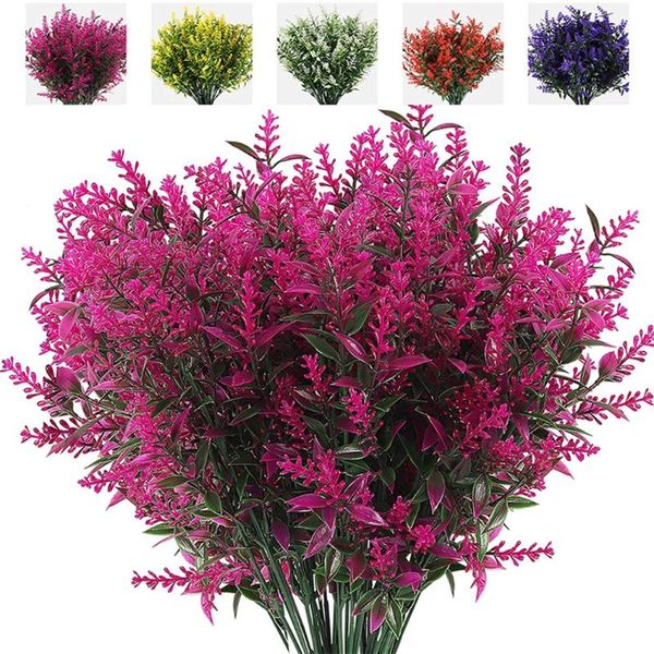 decorative flowers & wreaths 8 bundles plastic lavender fake plant wedding home garden decoration bridal bouquet pography props flores artif
decorative flowers & wreaths 8 bundles plastic lavender fake plant wedding home garden decoration bridal bouquet pography props flores artif