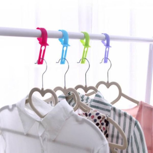 10pcs/set plastic portable clothes hanger non-slip organizer fixed buckle hanging hook windproof laundry drying racks hangers &
10pcs/set plastic portable clothes hanger non-slip organizer fixed buckle hanging hook windproof laundry drying racks hangers &