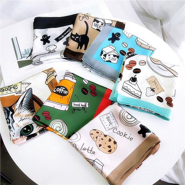 scarves aomu square for women chic cat design ponchos and capes multi-functional decoratiion shawl silk-like hijab 70*70cm, Blue;gray
scarves aomu square for women chic cat design ponchos and capes multi-functional decoratiion shawl silk-like hijab 70*70cm, Blue;gray