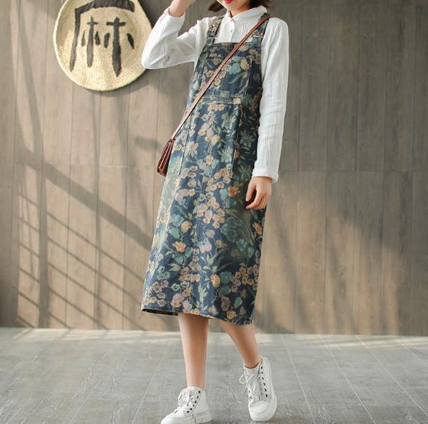 casual dresses 2021 straigth cotton pockets button fashion denim dress print knee-length spring summer gd646, Black;gray
casual dresses 2021 straigth cotton pockets button fashion denim dress print knee-length spring summer gd646, Black;gray