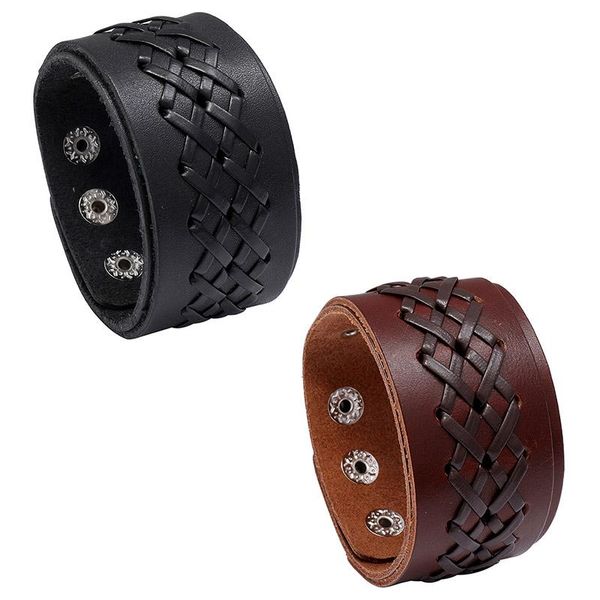 tennis classic handmade weave double layers wide genuine leather bracelets brown/black bangles men wrist jewelry party, Golden;silver
tennis classic handmade weave double layers wide genuine leather bracelets brown/black bangles men wrist jewelry party, Golden;silver