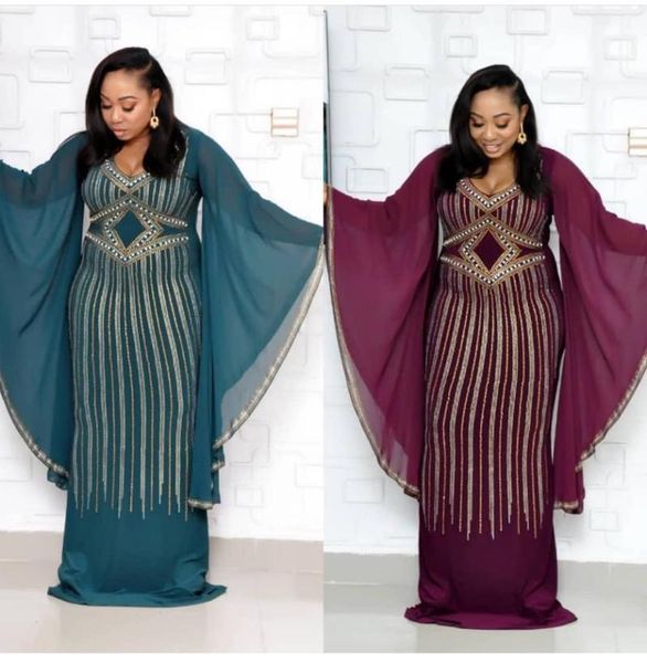 super size length 150 cm style african women's dashiki fashion drill chiffon big sleeves slim fish tail long dress ethnic clothing, Red
super size length 150 cm style african women's dashiki fashion drill chiffon big sleeves slim fish tail long dress ethnic clothing, Red