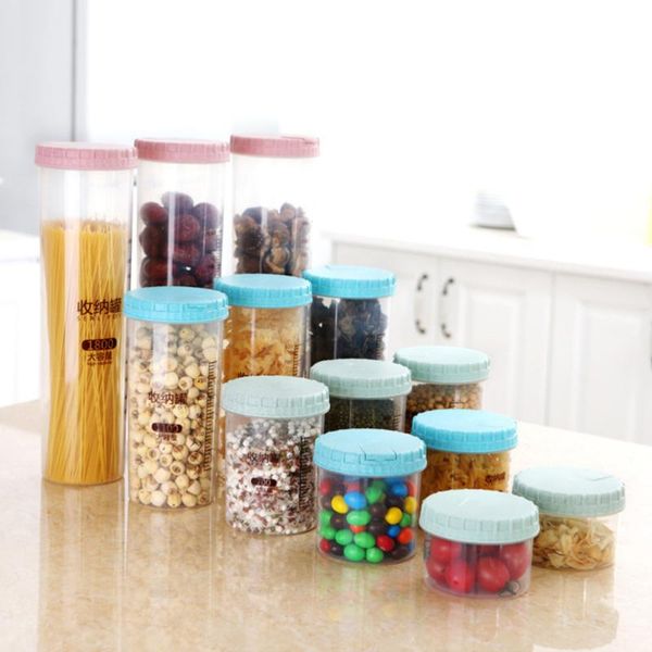 500ml round sealing box grain container storage pot sealed can kitchen cereal crisper for dry oatmeal rice ) bottles & jars
500ml round sealing box grain container storage pot sealed can kitchen cereal crisper for dry oatmeal rice ) bottles & jars