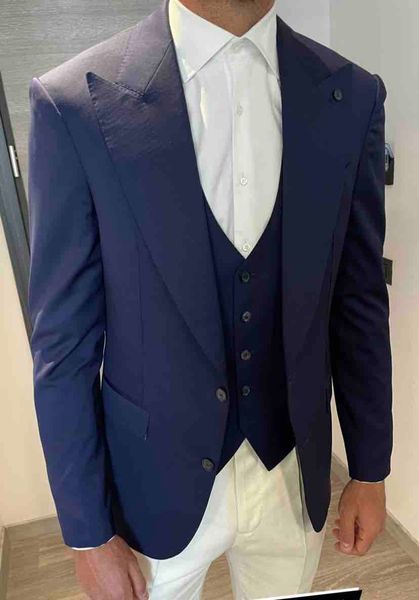 design navy blue groom tuxedos peak lapel side vent mens wedding dress man 3 piece suit(jacket+pants+vest+tie)10, Black;gray
design navy blue groom tuxedos peak lapel side vent mens wedding dress man 3 piece suit(jacket+pants+vest+tie)10, Black;gray