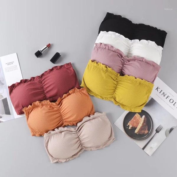 bustiers & corsets bandeau lingerie 2021 women girl push up bra tube streetwear woman crop ladies bralette underwear brassiere, Black;white
bustiers & corsets bandeau lingerie 2021 women girl push up bra tube streetwear woman crop ladies bralette underwear brassiere, Black;white