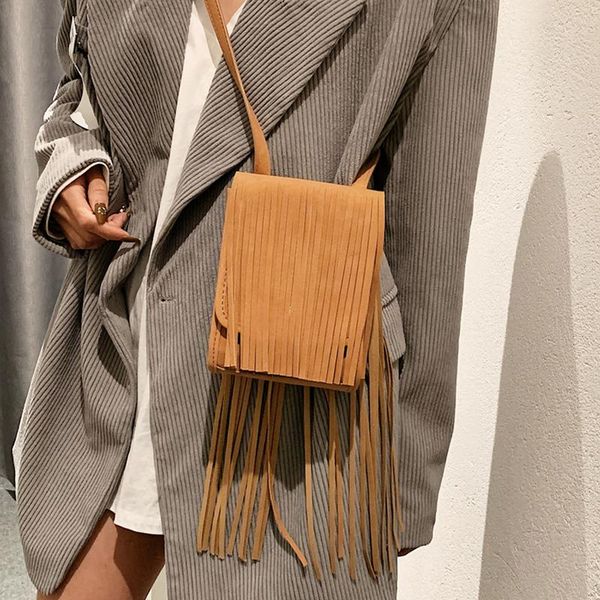 evening bags tassel matte flap for women suede leather shoulder bag unique design messenger ladies casual frosted crossbody handbag
evening bags tassel matte flap for women suede leather shoulder bag unique design messenger ladies casual frosted crossbody handbag