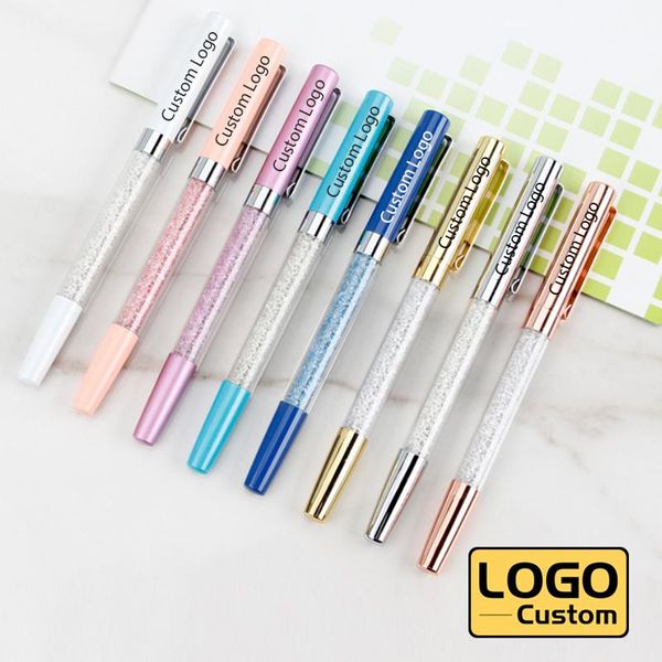 gel pens creative metal pen diamond crystal modeling lettering custom logo student gift wedding wholesale office supplies
gel pens creative metal pen diamond crystal modeling lettering custom logo student gift wedding wholesale office supplies