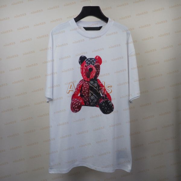 european american trend pa tee 21 year angels red and black print bear short-sleeved t-shirt men women with the same style, White;black
european american trend pa tee 21 year angels red and black print bear short-sleeved t-shirt men women with the same style, White;black