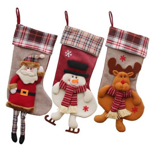 christmas decorations 3pcs santa snowman reindeer xmas fireplace hanging stockings decoration 50x27cm
christmas decorations 3pcs santa snowman reindeer xmas fireplace hanging stockings decoration 50x27cm